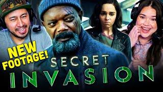 NEW FOOTAGE in SECRET INVASION TRAILER & FEATURETTE Reaction!! Samuel L Jackson, Emilia Clarke | MCU