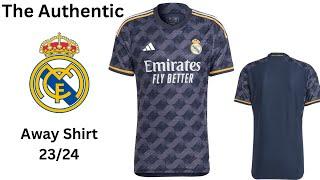 Real Madrid 23/24 Away Shirt - Authentic | QUICK LOOK | Heat.Rdy | Player Match | Jersey | Kit