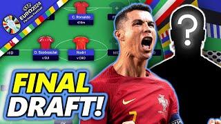 MY UPDATED FINAL EURO 2024 FANTASY DRAFT! | EURO 2024 FANTASY TIPS STRATEGY AND ADVICE