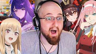 WHO'S THE MOST POPULAR WAIFU IN 2022 | Tectone Reacts