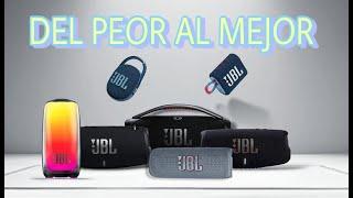 TOP 7 del peor a la mejor categoría JBL (PARTE 1)