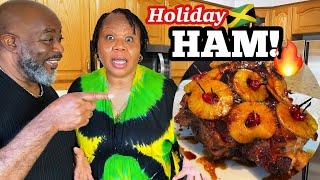 How to make Jamaican Holiday Ham! with Mummy! | Deddy's Kitchen