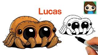 How to Draw a Jumping Spider Lucas