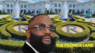 Inside Rick Ross 109 Room Mega Mansion. The Promise Land Tour 2024