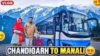 Chandigarh to Manali  || My First Trip