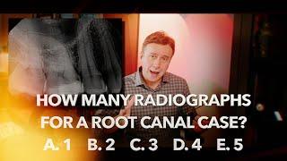 How Many Radiographs Are Needed For Predictable Root Canal Therapy?