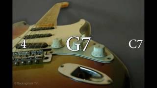 Blues Guitar Backing Track in G