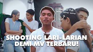 SHOOTING PALING SERU!! MAIN LARI KEJAR-KEJARAN?! | BEHIND THE SCENE MV DIAM DIAM