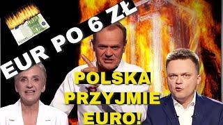 KURS EURO PO 8 ZŁ! ZAPAŚĆ PLN! POLSKI ZŁOTY ZOSTANIE ZLIKWIDOWANY!