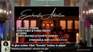 St. Monica Mass Livestream: Daily & Sunday Mass livestreams of St. Monica Catholic Church, locate...