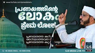 പ്രണയത്തിന്റെ ലോകം | Farooq Naeemi Kollam Hubburasool Speech | Islamic Speech Malayalam | ಪ್ರೇಮ ಲೋಕ