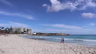 Nissi Beach in Ayia Napa in Cypruss - One Of the Best Beaches in the World! Oddly Satisfying Video