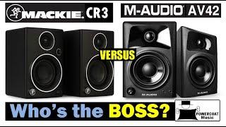 Mackie CR3 vs M-Audio AV42: Which is Best?