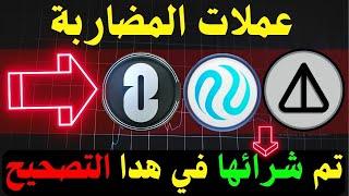 العملات الرقمية التي تم شرائها في هدا التصحيح | تحليل العملات الرقمية للمضاربة.