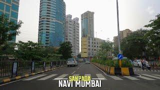 Navi Mumbai Skyline | 4K Drive in Sanpada - Well Planned Urban District