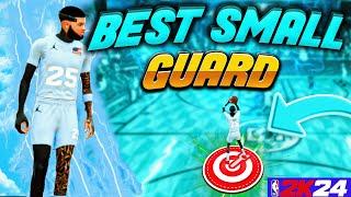 THE BEST 3S SMALL GUARD BUILD + JUMPSHOT IN NBA2K24 | OFFENSIVE JUGGERNAUT BUILD *BROKEN*