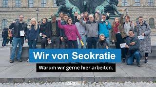 Wir von Seokratie! So ist es bei Seokratie zu arbeiten