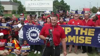 Stellantis: Keep the Promise Rally at Sterling Heights Assembly Plant