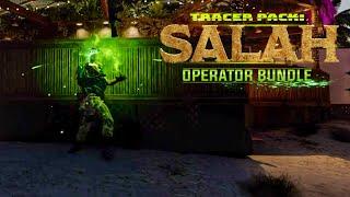 GREEN TRACER FIRE EFFECTS UP CLOSE : Tracer Pack: SALAH operator Bundle | Cold War & Warzone