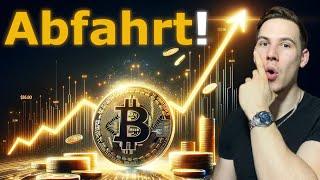 Wenn Bitcoin dieses Ziel erreicht, wird es Parabol!