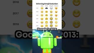 Grinning emoji evolution 