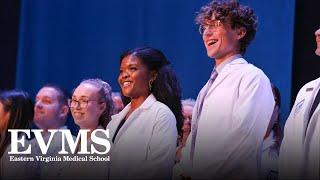 EVMS MD Class of 2027 White Coat Ceremony Overview