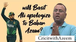 Strong reaction from Babar Azam fans against former Pakistan’s batsman Basit Ali