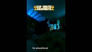 Krankheit anfühlen simulation medical conditions sleep Paralysis Schlafparalyse #shorts #trending