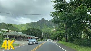 Oahu Hawaii Around the Island Drive | 4K Road Trip, Complete Drive, USA, Dash Cam Tour