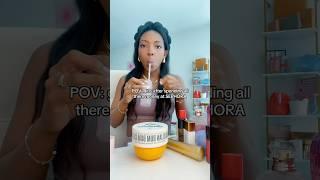 EATING VIRAL BEAUTY PRODUCTS?! #preppyyyy #perfume #skincareaddict #beautyproducts #skincare