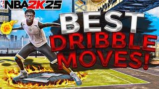 THESE DRIBBLE MOVES & ANIMATIONS FOR 6'10+ on NBA 2K25! MAKES ME OVERPOWERED BEST SIGS NBA2K25......