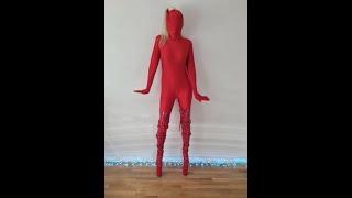 Dressed in a Morphsuit 