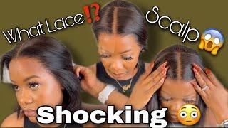 What Lace? Melted HD Lace Fake Scalp Wig Method For Beginners| Hairvivi