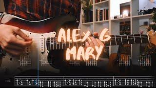 Mary Alex G Сover / Guitar Tab / Lesson / Tutorial