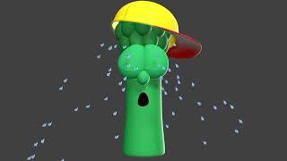 Junior Asparagus Crying (Particle system stuff)