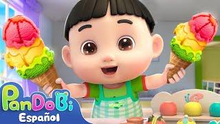 Ñami Helados Coloridos | Canciones Infantiles | Canción de Color | Super Pandobi en Español