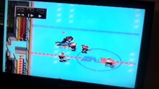 NHL '93 Jeremy Roenick Spin Move vs Philly