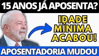 15 ANOS DE CONTRIBUIÇÃO CONSEGUE APOSENTAR  GOVERNO ANUNCIA NOVAS MUDANÇAS NA APOSENTADORIA