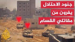 القسام: استهداف جنود وآليات العدو في محور التقدم بمخيم الشابورة وسط رفح