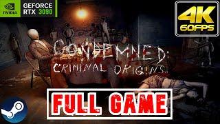 Condemned: Criminal Origins | 𝗙𝗨𝗟𝗟 𝗚𝗔𝗠𝗘 | Gameplay/Walkthrough [NO COMMENTARY/RTX 3090/60FPS/4K]