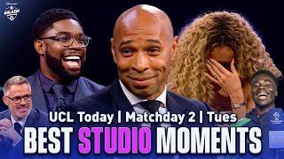 Bukayo Saka joins Kate Scott, Henry, Micah & Carragher | UCL Today BEST Moments | MD 2