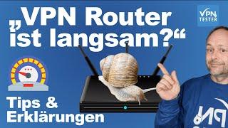 VPN Router Geschwindigkeit. Wovon hängt diese ab? (VPNTESTER)