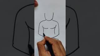 Mahaveer easy drawing using letter U and Z/ Mahaveer Jayanti special Drawing