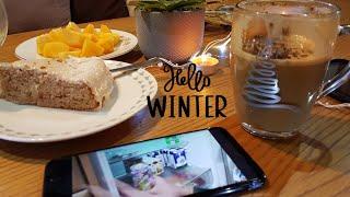 أجواء شتوية..  يوم هادئ ... Apeaceful day...Winter atmosphere/silent vlog ASMR