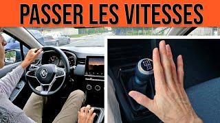 MONTER ET RÉTROGRADER LES VITESSES - Permis 2023