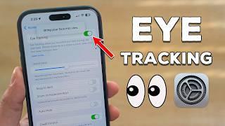 How To Control iPhone with EYES? (Unbelievable)