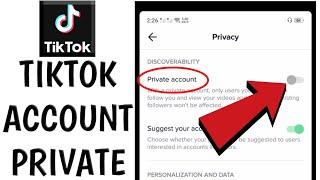 How to Make Tiktok Account Private
