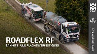 Dauerhafte und nachhaltige Bankett- und Flächenverfestigung mit Roadflex RF | NADLER Straßentechnik