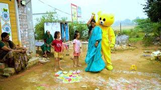 Vinod Teddy Bear Sankranthi Celebration ll Telugu Vinod Teddy Comedy Funny Joke PRANK Video Bayyaram