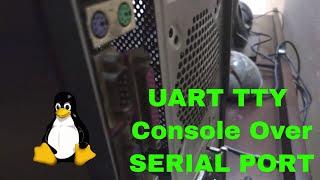 See Linux Booting over Serial Port on Older PCs